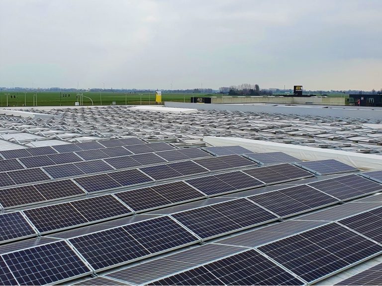 Zonnepanelen op dak