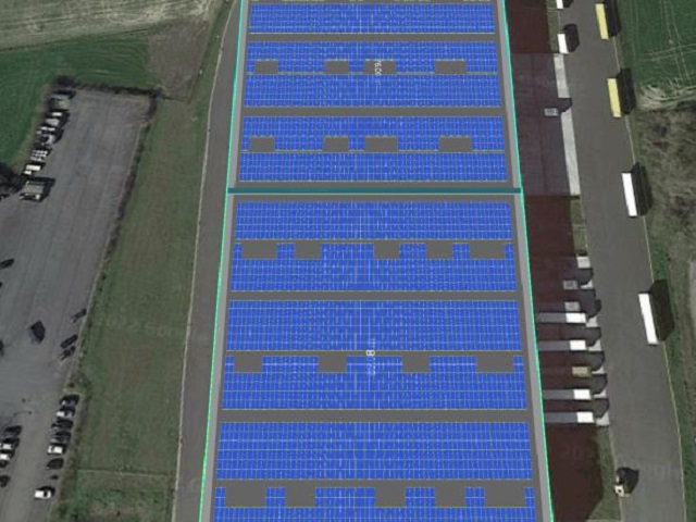 Industriële zonnepanelen