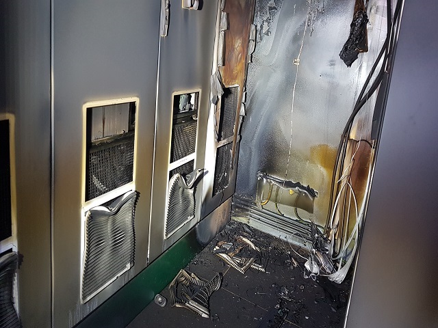 Brandschade bij omvormers zonnepanelen.