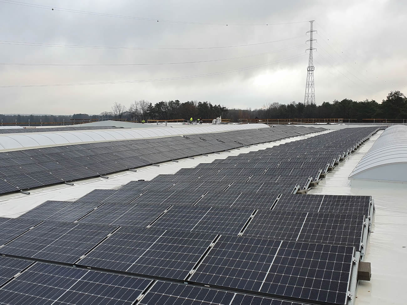 Zonnepanelen op dak