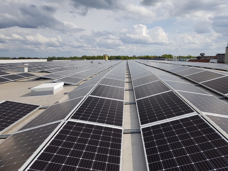 Industriële zonnepanelen