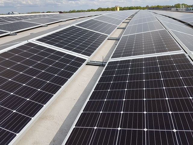 Industriële zonnepanelen